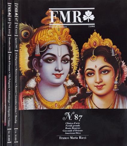 FMR n. 87-89 + 3 Maecenas n. 4-6-8, 1991 - Franco Maria Ricci - copertina