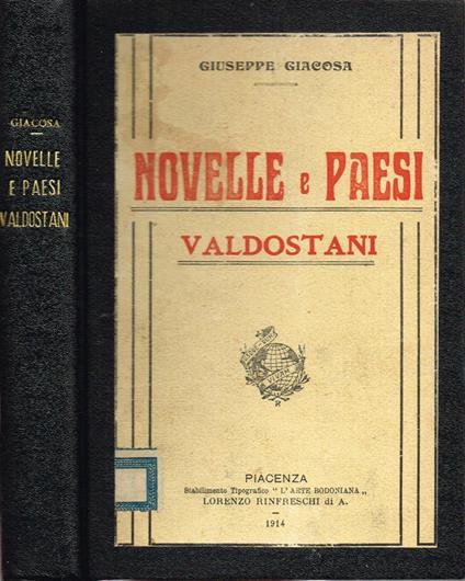 Novelle e Paesi Valdostani - Giuseppe Giacosa - copertina