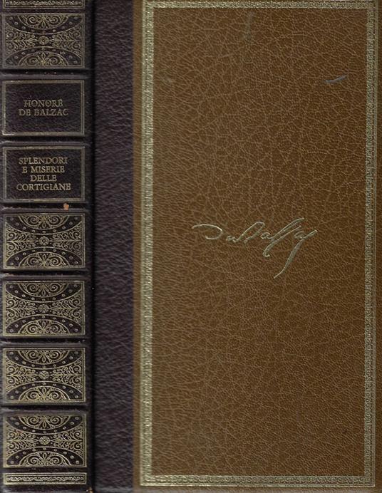 Splendori e miserie delle cortigiane - Honoré de Balzac - copertina