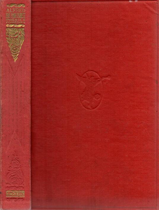 Poésies. Comédies - Alfred de Musset - copertina