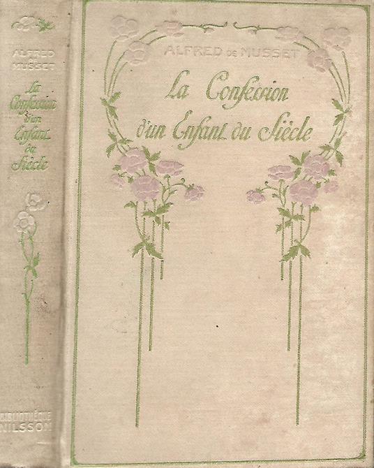 La confession d'un enfant du siècle - Alfred de Musset - copertina