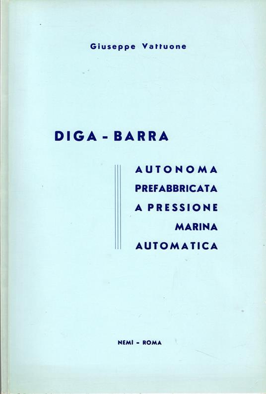 Diga - Barra - Giuseppe Vattuone - copertina