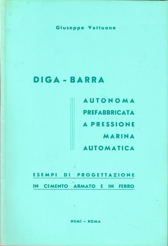 Diga - Barra - Giuseppe Vattuone - copertina