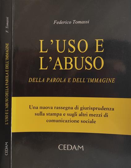 L' uso e l'abuso della parola e dell'immagine - Federico Tomassi - copertina