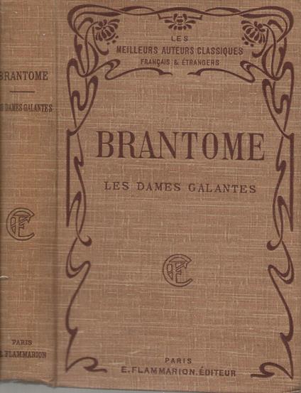 Les dames galantes - Pierre Bordeille de Brantôme - copertina