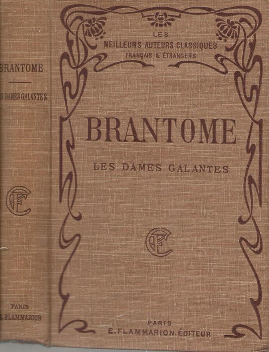 Les dames galantes - Pierre Bordeille de Brantôme - copertina