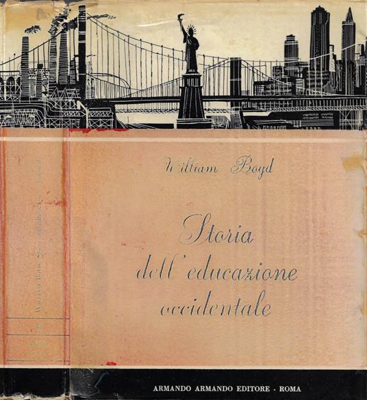 Storia dell'educazione occidentale - William Boyd - copertina