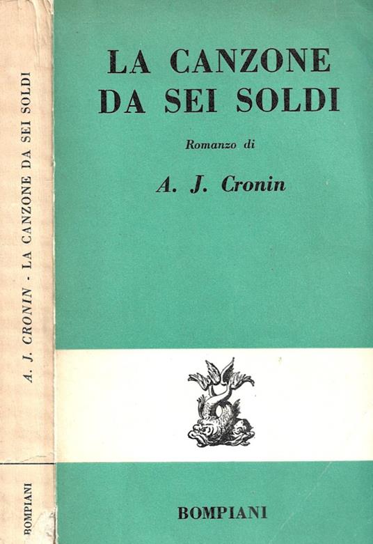 La canzone da sei soldi - A. Joseph Cronin - copertina