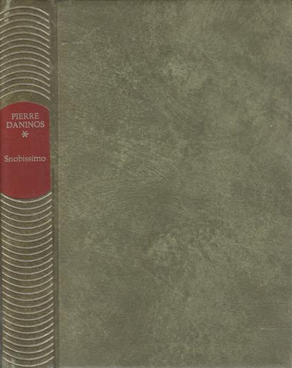 Snobissimo - Pierre Daninos - copertina