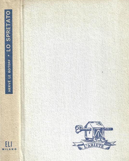 Lo spretato - Hervé Le Boterf - copertina