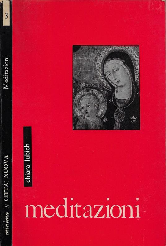 Meditazioni - Chiara Lubich - copertina