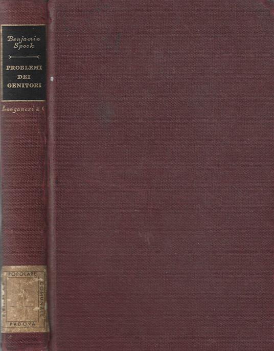 Problemi dei genitori - Benjamin Spock - copertina