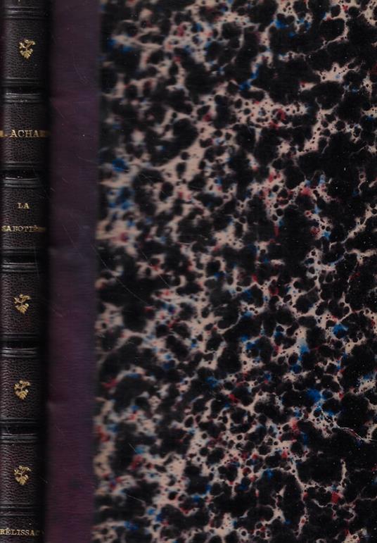 La sabotière - Amédée Achard - copertina
