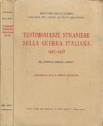 Testimonianze straniere sulla guerra italiana 1915-1918