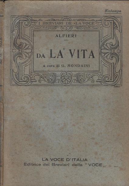 Da La Vita - Paola Alfieri - copertina