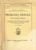 Problema morale e educazione morale