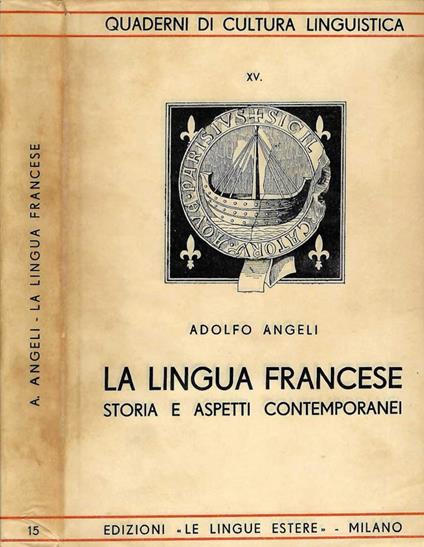 La lingua Francese - Adolfo Angeli - copertina