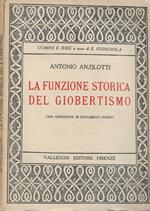 La funzione storica del Giobertismo
