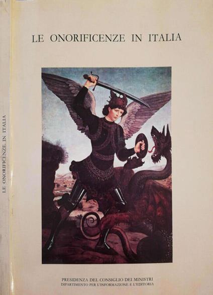 Le onorificenze in Italia - Emilio Aquino - copertina