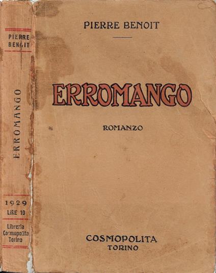 Erromango - Pierre Benoit - copertina