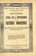 Leggi, usi e convenzioni della guerra moderna