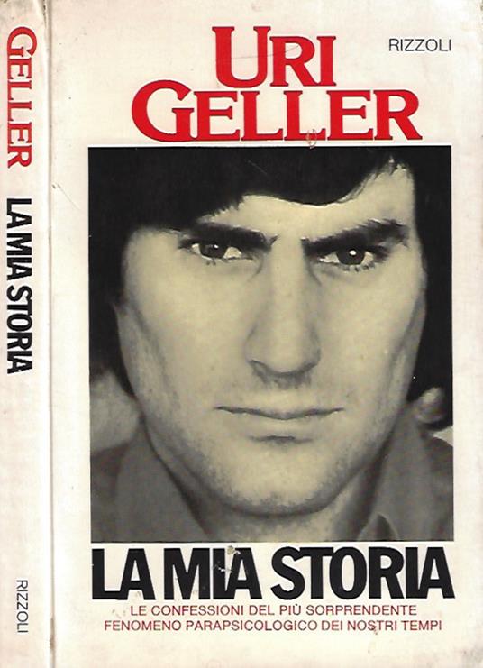 La mia storia - Uri Geller - copertina