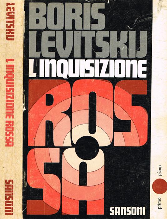 L' inquisizione rossa - Boris Levitskij - copertina