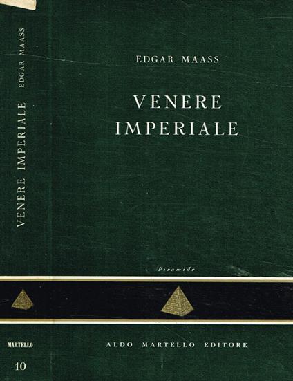 Venere imperiale - Edgar Maass - copertina