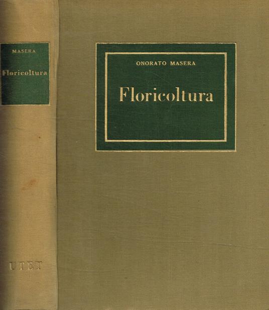 Floricoltura - Onorato Masera - copertina