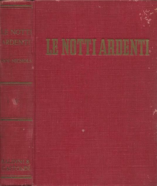 Le notti ardenti - Fan Nichols - copertina