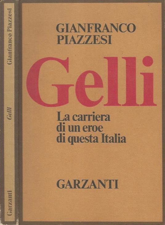 Gelli - Gianfranco Piazzesi - copertina