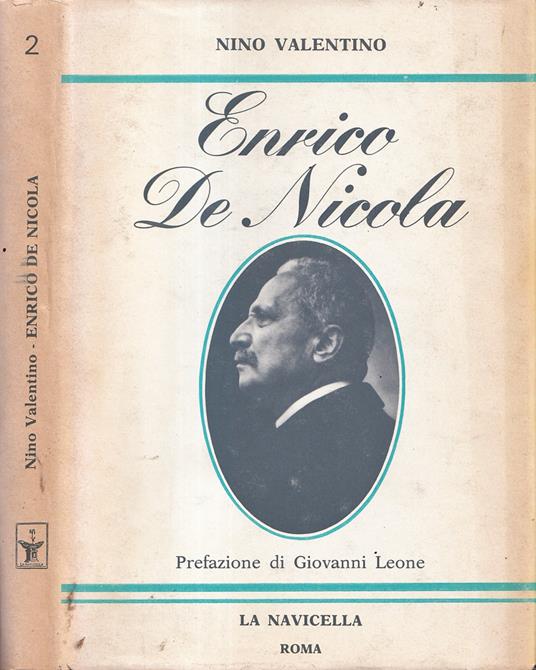 Enrico De Nicola - Nino Valentino - copertina