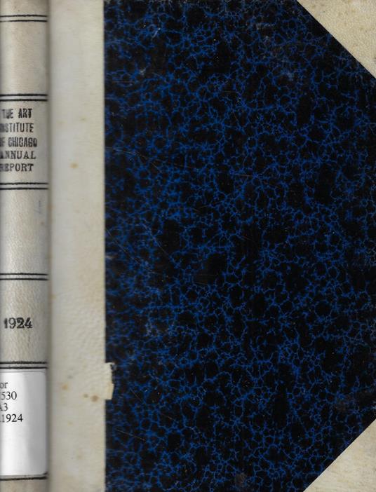 The art institute of Chicago Forty-Sixth Annual Report Anno 1924 - copertina
