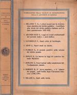 Pubblicazioni della Facoltà di Giurisprudenza della R. Università di Modena, numeri 1-9