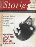 Storie. Idee - Idiozie - idiomi. Anno I - 1992 - N. 1 (Giugno/Luglio)