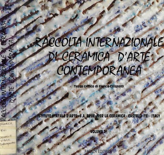 Raccolta Internazionale di Ceramica d'arte Contemporanea Vol. 2° - copertina