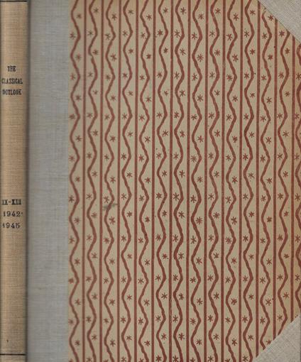 The Classical Outlook 1942-1945 - copertina