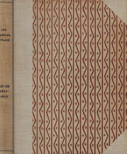 The Classical Outlook 1945-1949 - copertina