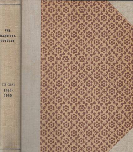 The classical outlook Vol. 41-46 1963-1969 - copertina