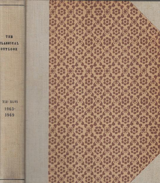 The classical outlook Vol. 41-46 1963-1969 - copertina