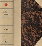 The journal of interdisciplinary history Anno 1972-73