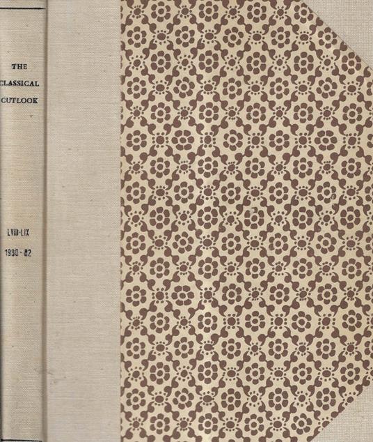 The classical outlook Vol. 58-59 1980-1982 - copertina
