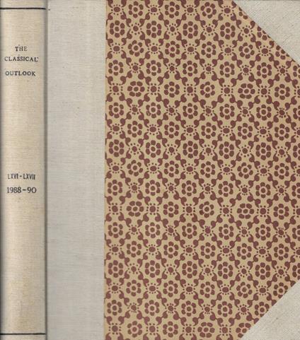 The classical outlook Vol. 66-67 1988-1990 - copertina