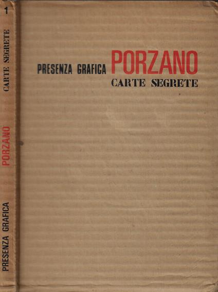 Giacomo Porzano - copertina