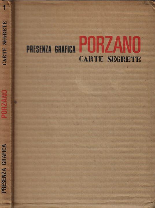 Giacomo Porzano - copertina
