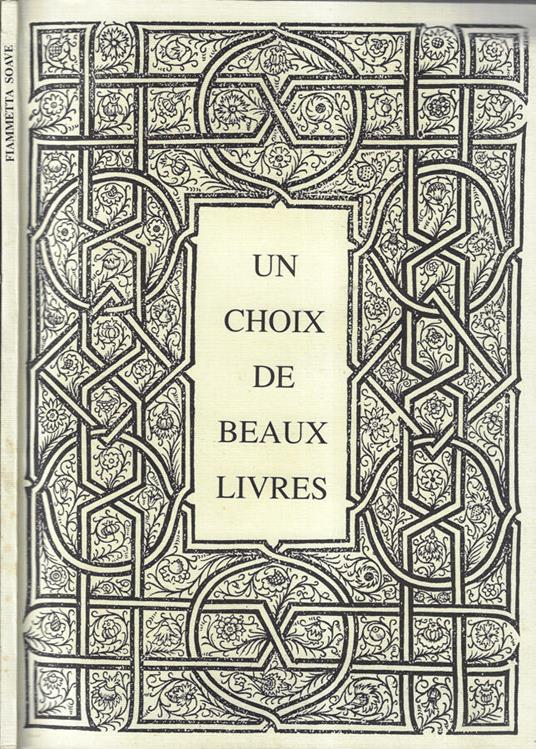 Un choix de beaux livres - copertina