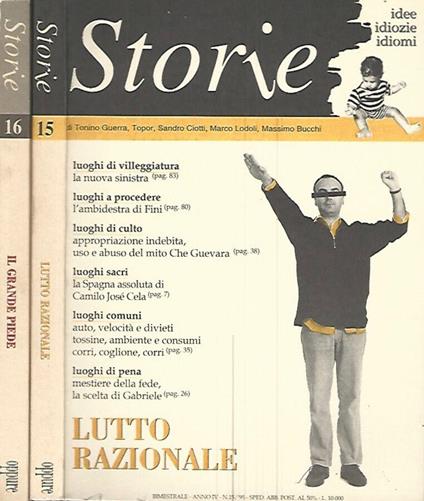 Storie - N. 15/'95 - 16/'95, Anno IV - copertina