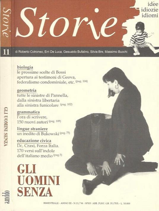 Storie - N. 11/'94, Anno III - copertina