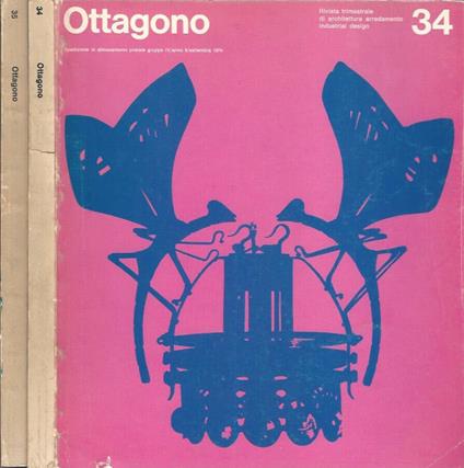 Ottagono - Anno 9, Vol. 34, Settembre 1974 - Vol. 35, Dicembre 1974 - copertina