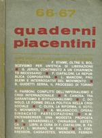 Quaderni piacentini. N. 66-67, giugno 1978